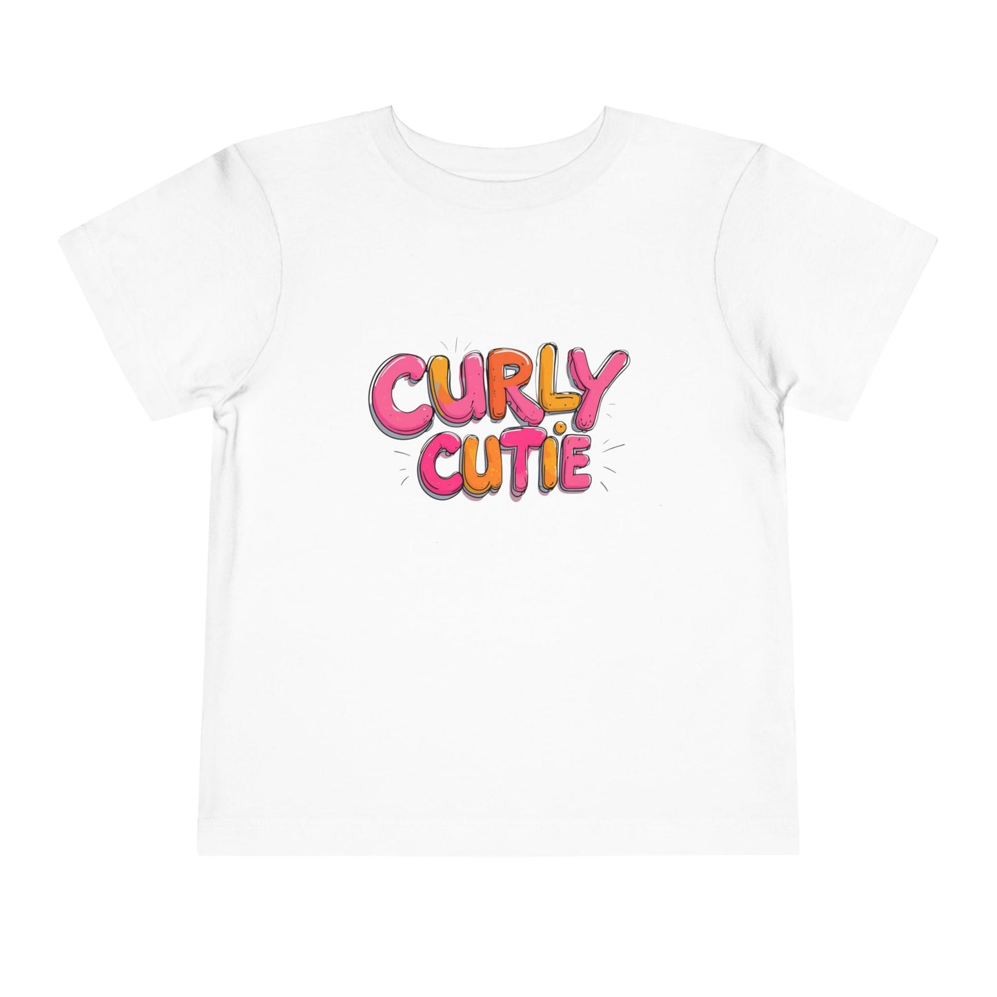 Curly Cutie Toddler Tee