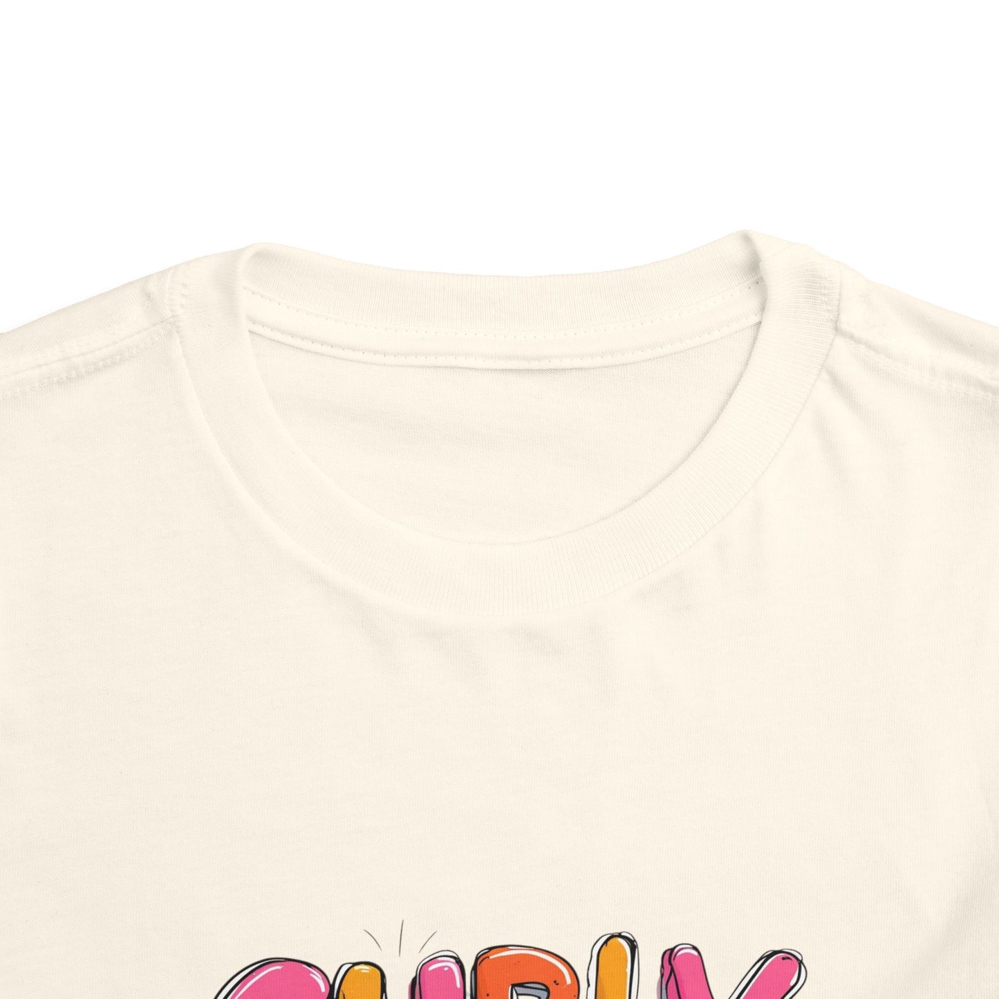 Curly Cutie Toddler Tee