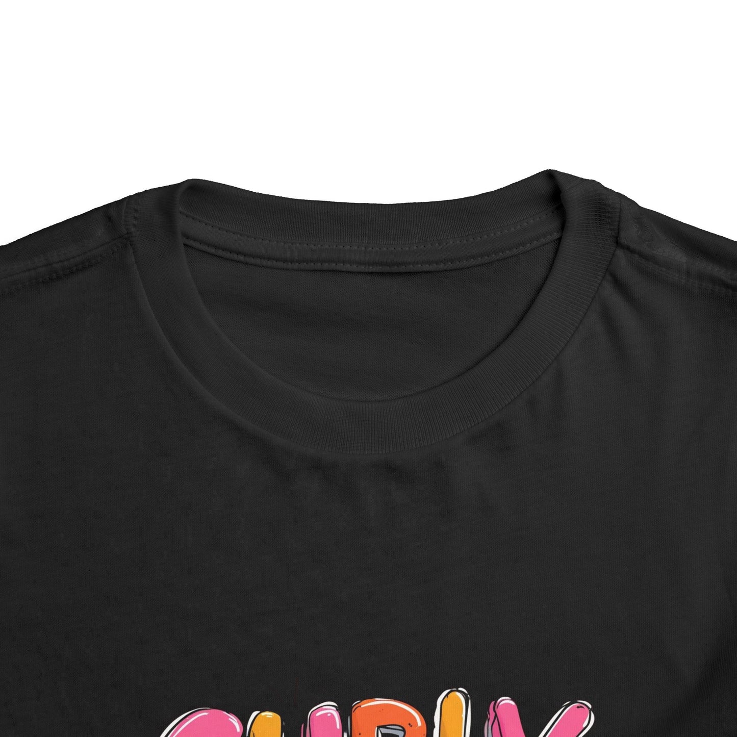 Curly Cutie Toddler Tee