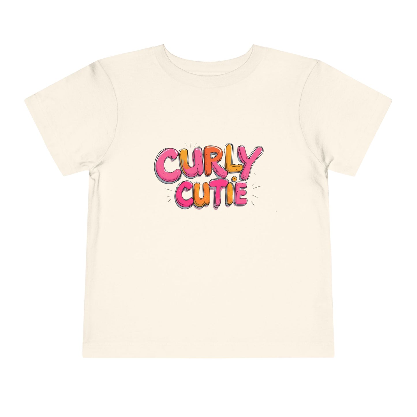 Curly Cutie Toddler Tee