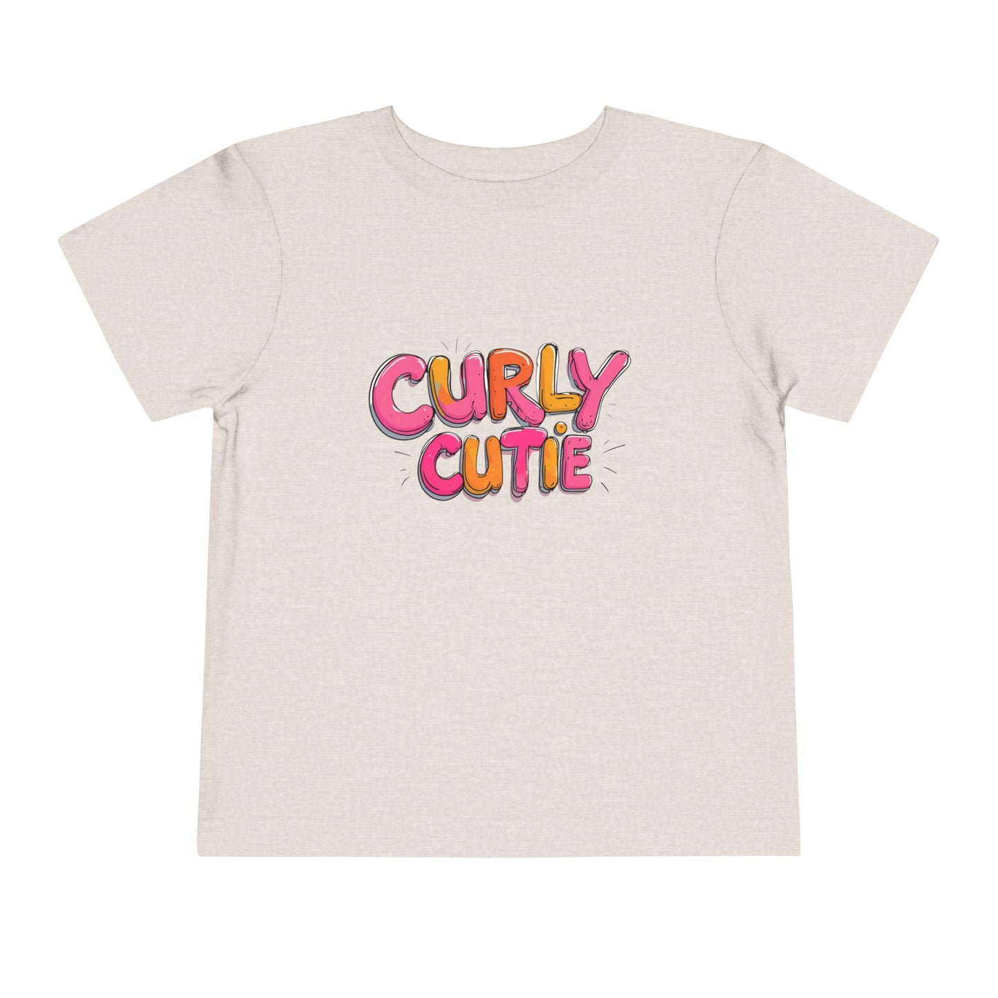 Curly Cutie Toddler Tee